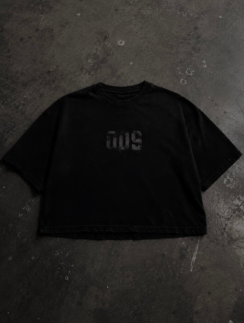 Short sleeve cropped shit no rhinestones ( pre-Order)